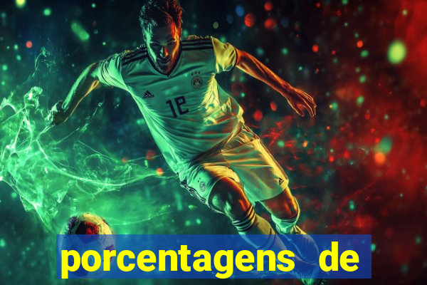 porcentagens de jogos pagantes